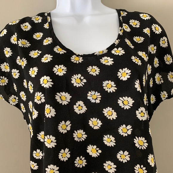 Dandelion top zippered back - Picture 2 of 3